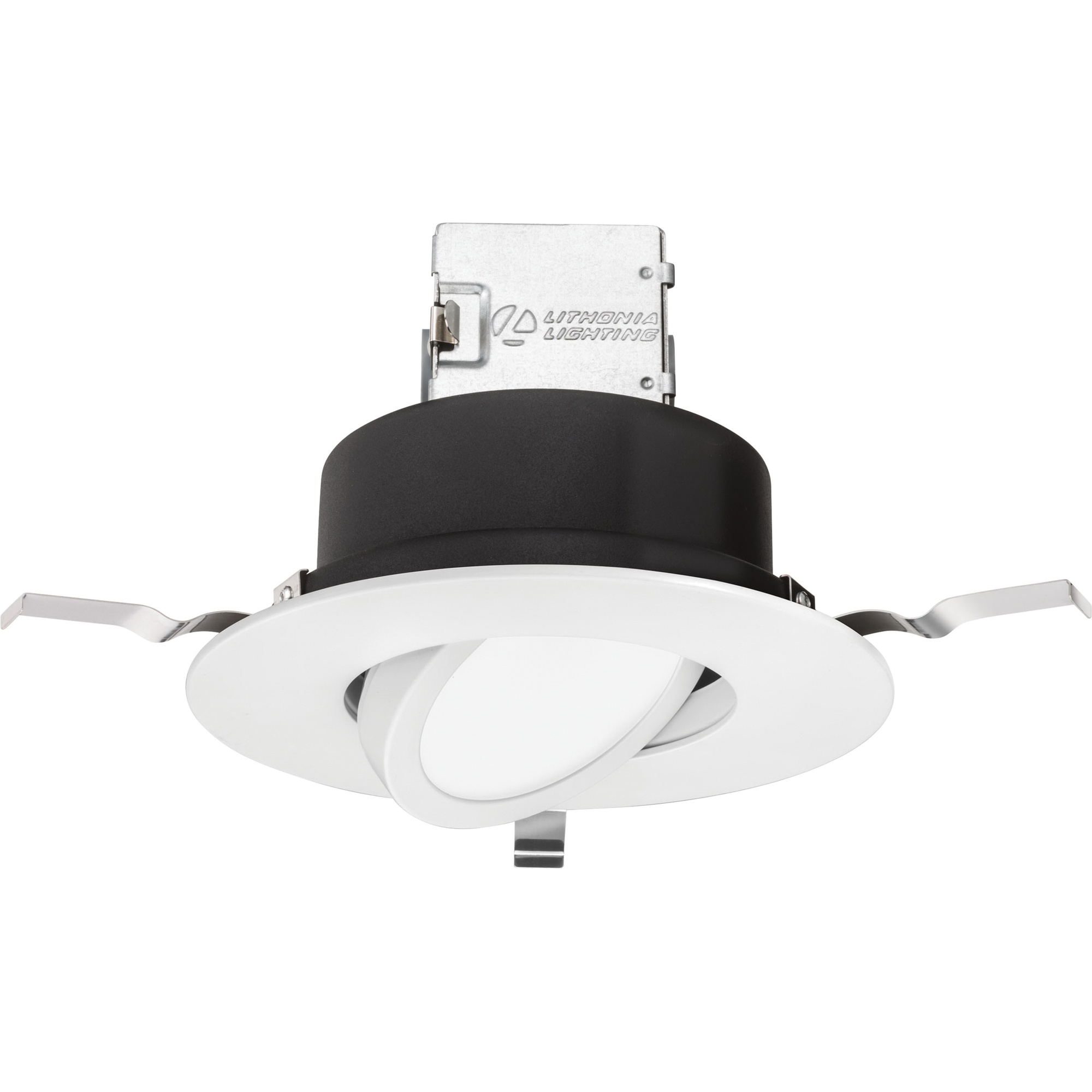 Lithonia Lighting 6jbk Adj 30k 90cri Mw M6 Dimmable 6 Inch Remodel Direct Wire Adjustable Gimbal Led Recessed Down Light Round 120 Volt Ac 10 8 Watt 3000k 830 Lumens Matte White Oneup Recessed Lighting Indoor Fixtures Lighting