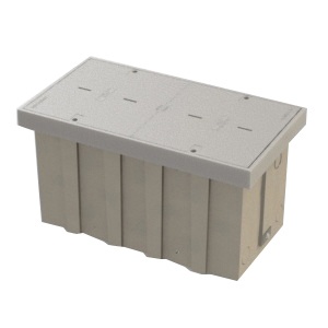 Newbasis FCA306036-90000 Fiberglass/Polymer Straight Side Concrete ...