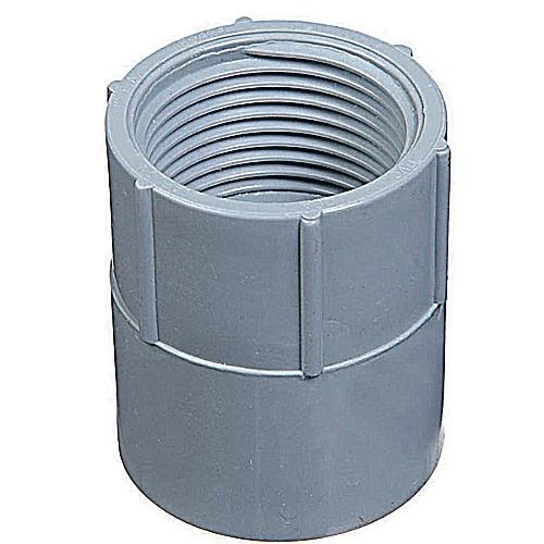 Thomas And Betts E942n Schedule 40 80 Gray Pvc Female Adapter 4 Inch