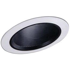 Halo 498w 6 Inch Baffle Slope Ceiling Trim Round White Coilex