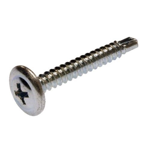 Flat Wafer Head Self-tapping Screw Inverted Thread Dry Wall Nail Wallpaper Nails