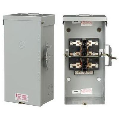 100 Amp Disconnect >> Ge Industrial Tc10323r 3 Wire 2 Pole Non Fusible Emergency Power 100 Amp Disconnect >> Ge Industrial Tc10323r 3 Wire 2 Pole Non Fusible Emergency Power