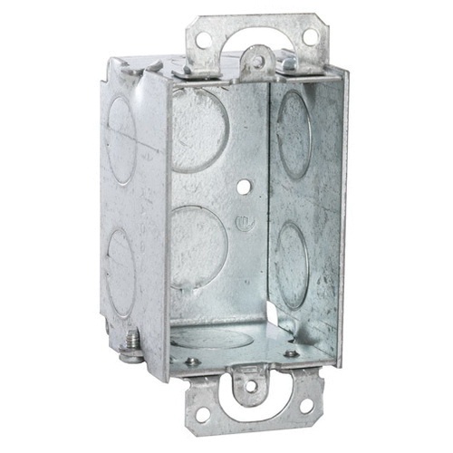 Raco 420 Pre-Galvanized Steel 1-Gang Switch Box 2-Inch x 4.219-Inch x 2 ...