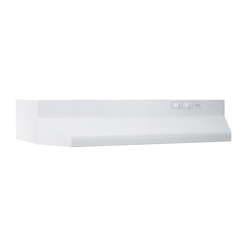 Nutone 412401 Under Cabinet Mount Non-Ducted Range Hood White Broan®