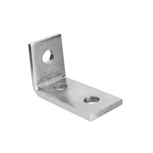 Power Strut PS-605-EG Electrogalvanized Steel 3-Hole Corner Angle | US ...