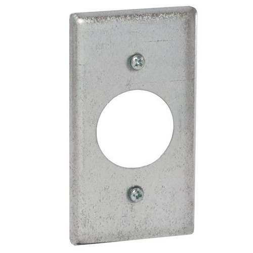 Raco 863 Galvanized Sheet Steel 1 Gang Rectangle Flat Handy Box Raco 863 Galvanized Sheet Steel 1 Gang Rectangle Flat Handy Box Cover 2 5