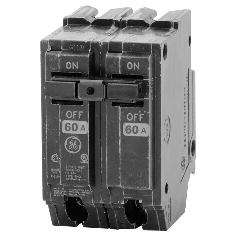 GE THQL1130GFT Self-Test GFCI Circuit Breaker - 1-Pole 30 Amp 120V Plug-In Mount