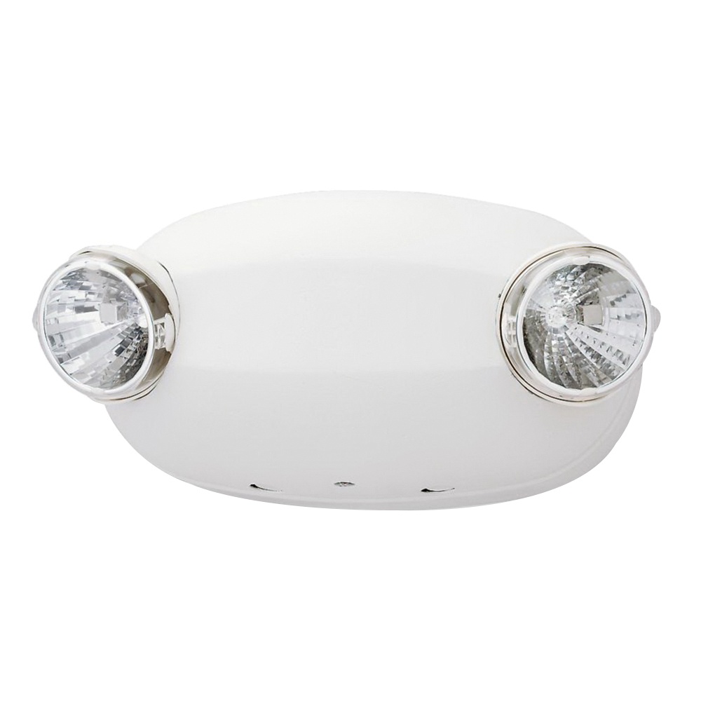 Lithonia Lighting ELM1272 Ceiling/Wall Mount 2-Head Emergency Light 9 ...