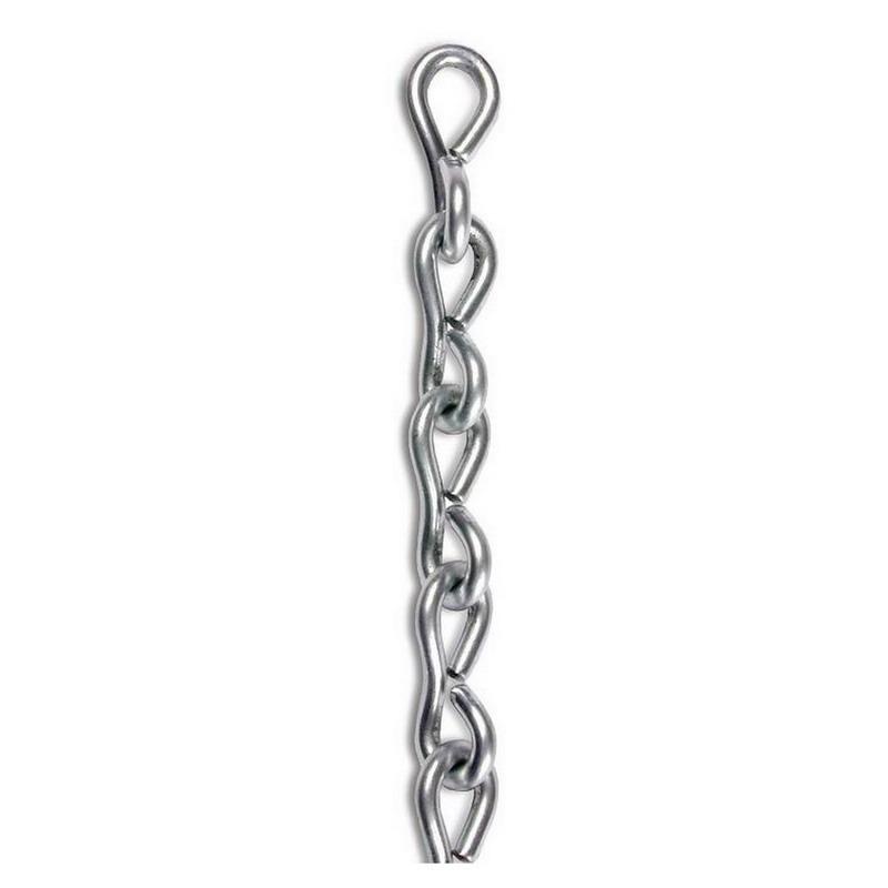 Dottie CH1212 Zinc Plated Steel Single Jack Chain #12 100-ft