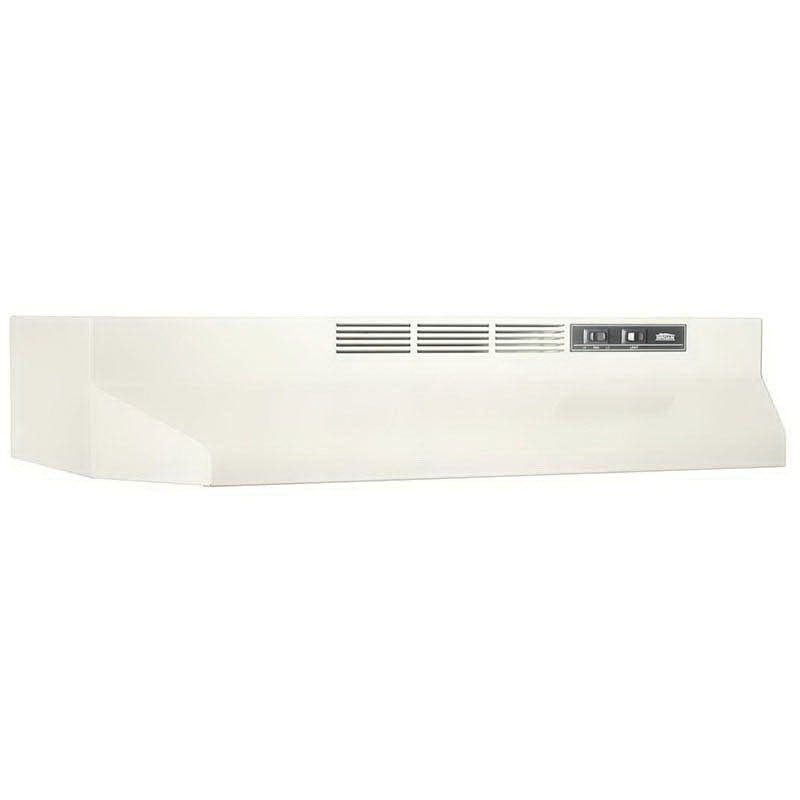 Nutone 413002 Non-Ducted Range Hood 75-Watt 120-Volt Bisque Broan