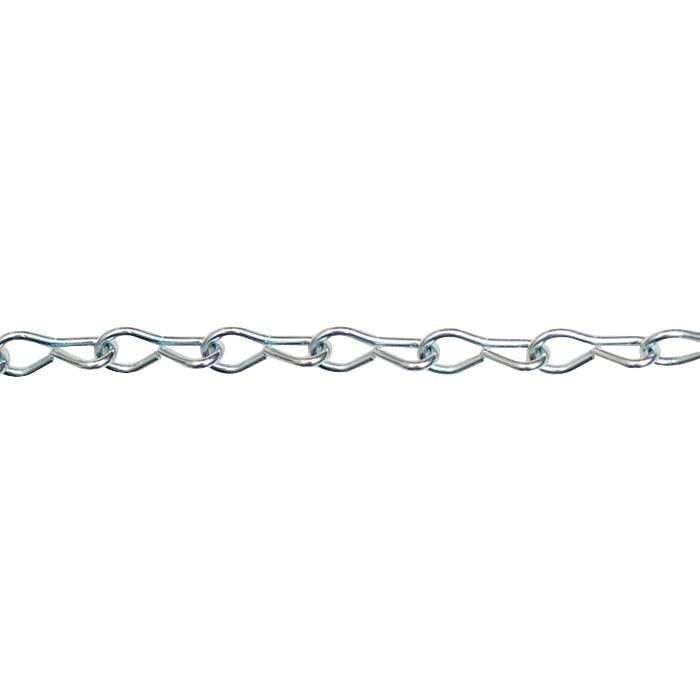 Sepco 220 Galvanized Steel Plain Polished Jack Chain #12 50-ft ...