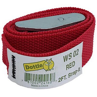 Dottie WS02 Nylon Heavy-Duty Tie Down Web Strap 2-ft Red Strap-Its ...