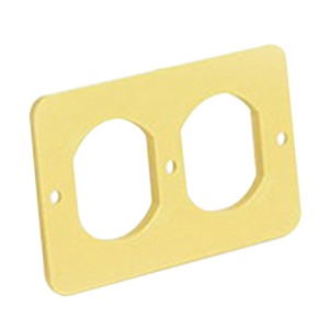 Woodhead 3051 Super-Safeway Outlet Box Coverplate Duplex Opening