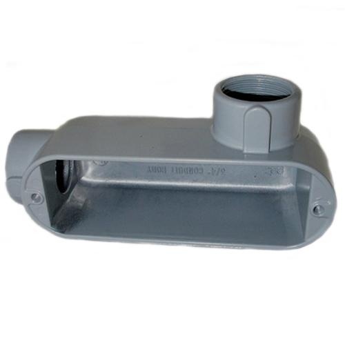 Mulberry 11822 Die Cast Aluminum Type LR Conduit Body 3/4-Inch ...