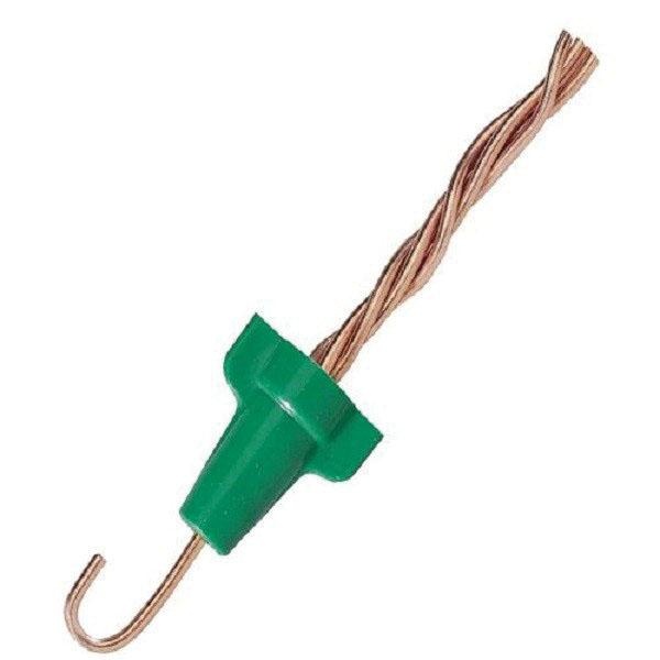 Greenie Grounding Wire Connector Model 92 Green Bag of 500