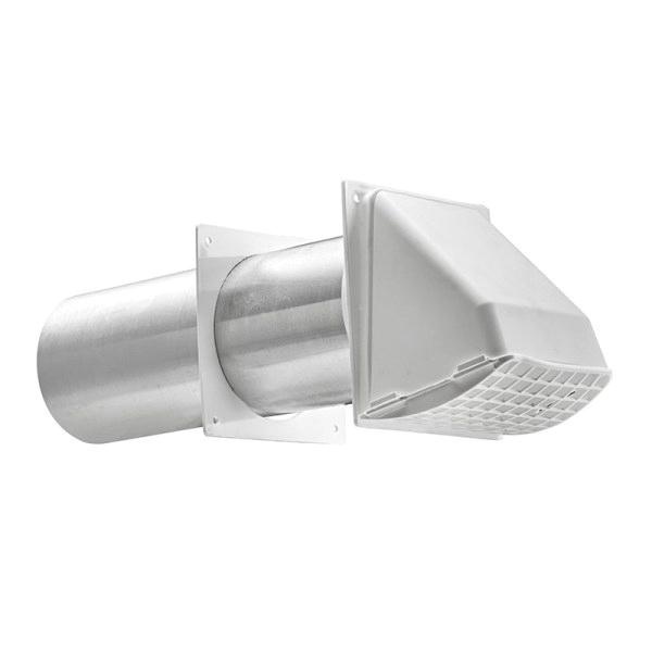 Lambro 222w Preferred Hood Vent With Pipe And Trim Plate 3 Inch White Plastic Lambro 222w Preferred Hood Vent With Pipe And Trim Plate 3 Inch White Plastic