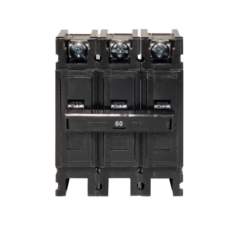Eaton BAB3060H Industrial Circuit Breaker | 3-Pole, 60 Amp, 240V AC, Bolt-On Mount, Quicklag
