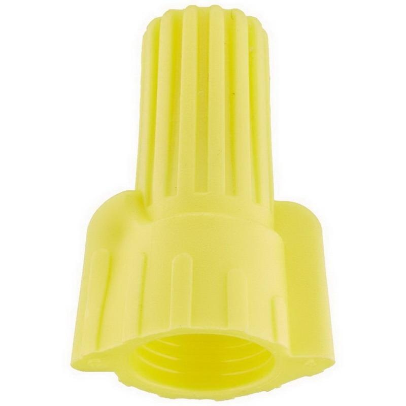 NSI WWC-Y-B Winged Wire Connector 18-10-AWG Yellow Easy-Twist ...