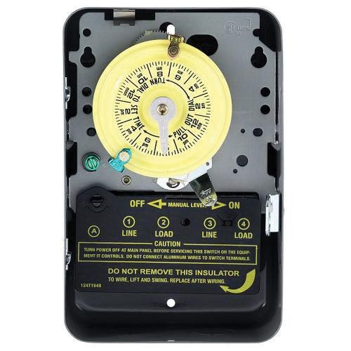 Intermatic T104 ON/OFF T100 Series Mechanical Timer Switch ... ge electric water heater wiring 