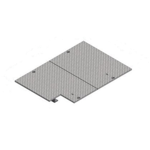 Oldcastle B2436-52JH Steel 2-Piece H20 Loading Checker Flush