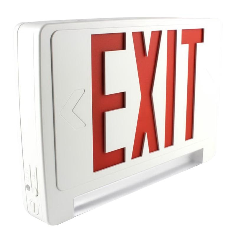 Simkar SCLB2RWRC Remote Capable Combination Exit Sign With Emergency ...