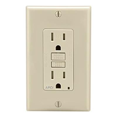 Leviton AFTR1-T Residential Grade Tamper-Resistant Outlet Branch ...