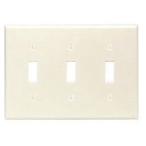Leviton 78011 Thermoset Device Mount Standard Size 3 Gang Toggle Leviton 78011 Thermoset Device Mount Standard Size 3 Gang Toggle Switch Wallplate