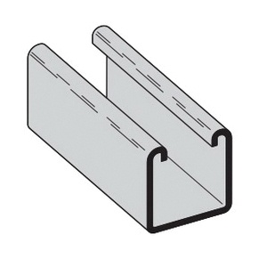 B-Line B22-120HDG Hot Dip Galvanized Low Carbon Steel Single Sided ...