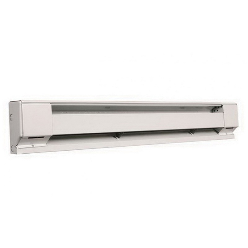 Q-Mark 2515W Slim Type Electric Baseboard Heater 1250-Watt Navajo White