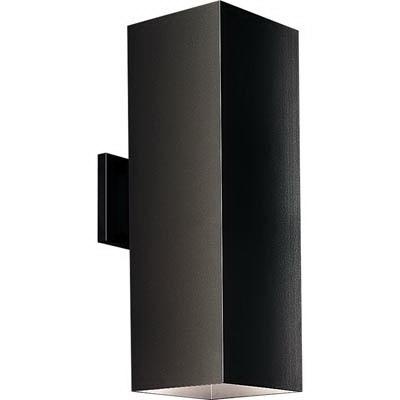 Progress Lighting P5644 31 Square 2 Light Wall Sconce 250 150 Watt 120 Volt Black Painted Progress Lighting P5644 31 Square 2 Light Wall Sconce 250 150 Watt 120 Volt Black Painted