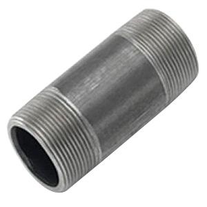25 x Galvanized Steel Close Nipple Pipe Fitting 1-1/2" x Close by Rigid USA Made 