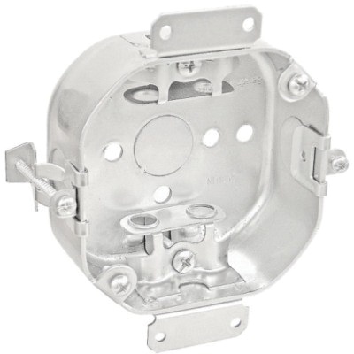 Sam Garvin 54151-OWBX Galvanized Steel Standard Cut-In Junction Box 4 ...