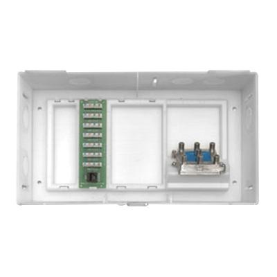 Leviton 47604 F6s Abs Molded Plastic Enclosure Pre Configured Module Kit 14 4 Inch X 3 71 Inch X 8 03 Inch Wall Mount Racks Cabinets Racks Enclosures Cable Management Datacom Datacom Standard Electric