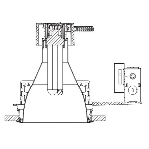 Cooper Lighting 6cv142m1li Specular Clear Self D