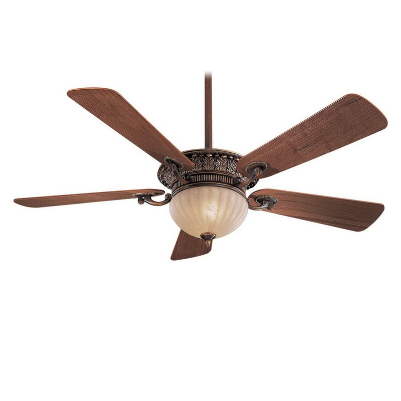 Minka-Aire F702-BCW Ceiling Fan With Light 52-Inch 5 Blade 3-Speed ...