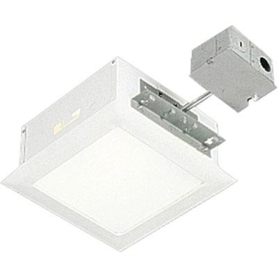 Progress Lighting P6414 30tg Non Ic 8 Inch Square Recessed Complete Housing And Trim 1 Light White Progress Lighting P6414 30tg Non Ic 8 Inch Square Recessed Complete Housing And Trim 1 Light White