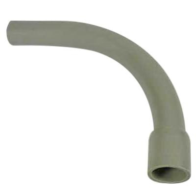 Cantex 5233828 Schedule-40 Gray PVC Bell End Standard Radius 90-Degree ...