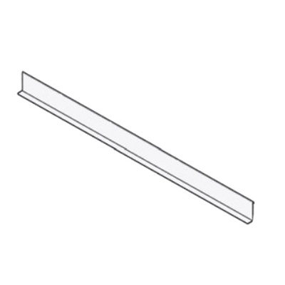 B-Line 75A-144 Aluminum Straight Cable Tray Barrier Strip 6-Inch x 144-Inch