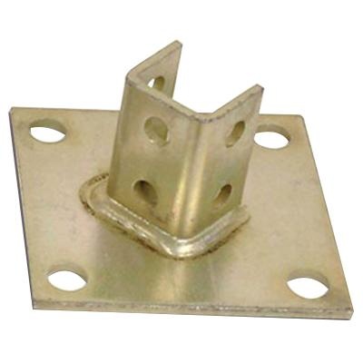 Thomas & Betts B-924-HD Hot Dip Galvanized Steel Square Post Base ...