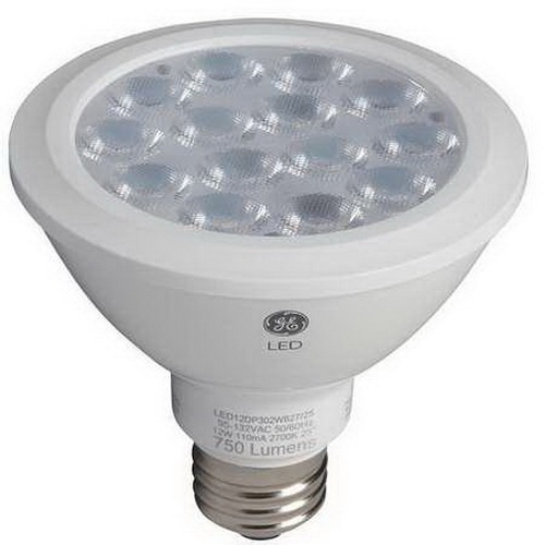 GE Lighting 42131 Dimmable PAR30 LED Lamp 12-Watt E26 Medium Base 1050 ...