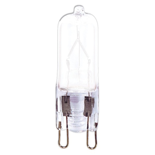 Satco S4647 Dimmable T4 Halogen Light Bulb 40 Watt G9 Double Loop Satco S4647 Dimmable T4 Halogen Light Bulb 40 Watt G9 Double Loop Base 450 Lumens 2900k