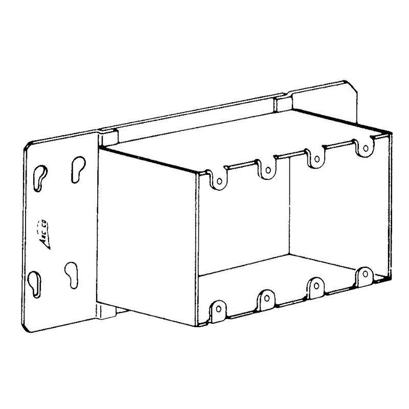 NEW ARC CO 4 GANG /"1//2/" ADAPTER RAISE COVER
