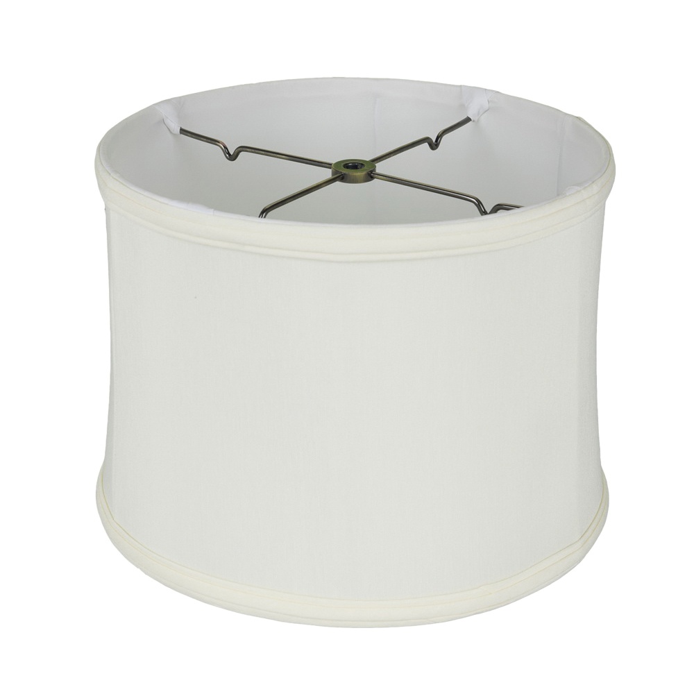 Monter Lite 1232 16 Cm Anna Softback Shallow Drum Lamp Shade 15 Inch X 10 Cream