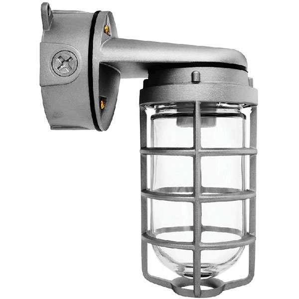 Rab Vxbr100dg 3 4 Corrosion And Moisture Resistant Vaporproof Fixture With Bracket Junction Box 150 Watt Natural