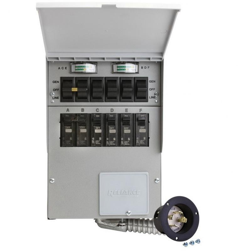 Reliance store transfer switch