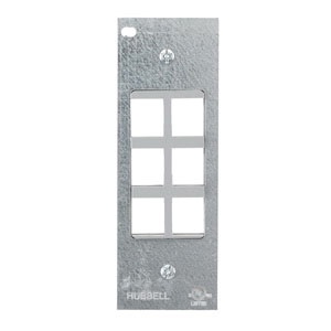 Hubbell Wiring Fb10mpkey 15 Gauge Stamped Steel 1 Gang Floor Box