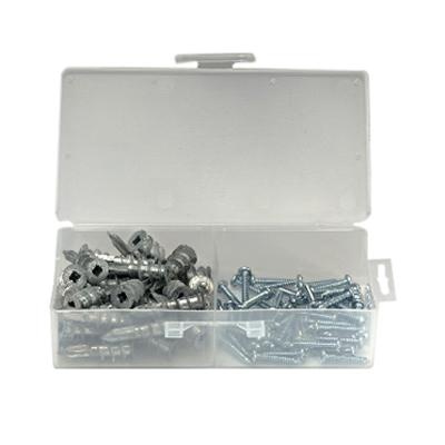 Peco Fastener 2349J Zinc Alloy Wallboard Anchor Kit #8 x 1-Inch Zip-It® Jr.