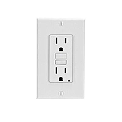 Leviton N7599-W Commercial/Residential Grade Slim Tamper-Resistant GFCI ...