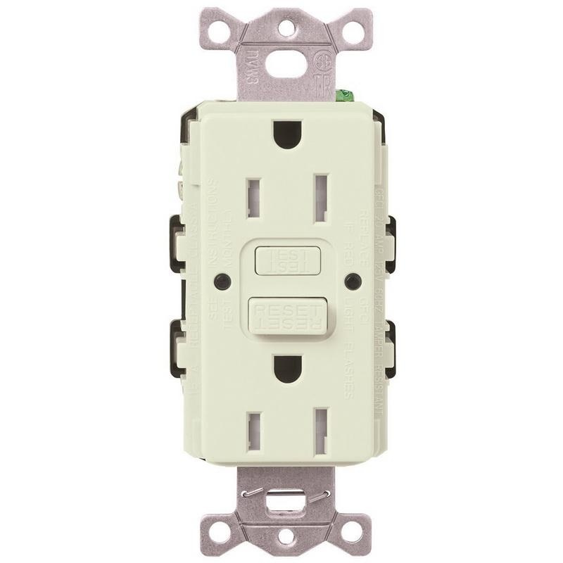 Outlet Socket, Receptacle, 20 Amp, 125 Volt, Tamper Resistant