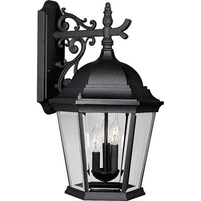 Progress Lighting P5690 31 3 Light Wall Sconce 60 Watt 120 Volt Textured Black Painted Welbourne Progress Lighting P5690 31 3 Light Wall Sconce 60 Watt 120 Volt Textured Black Painted Welbourne